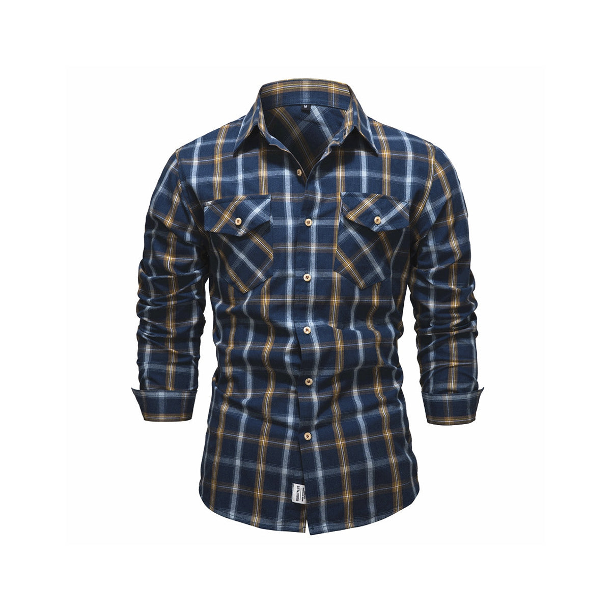 Cotton Plaid Shirt