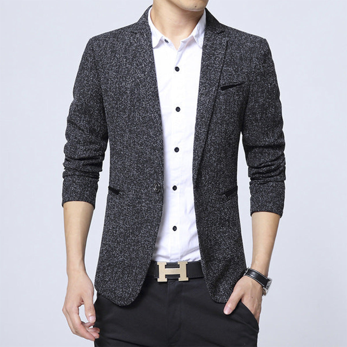 Polyester Casual Blazer