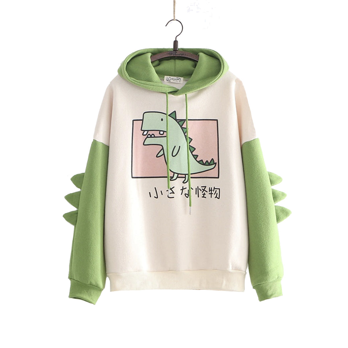 Cartoon Dinosaur Oversized Hoodie