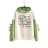 Cartoon Dinosaur Oversized Hoodie