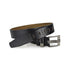 Leather Belt With Fabric Strap