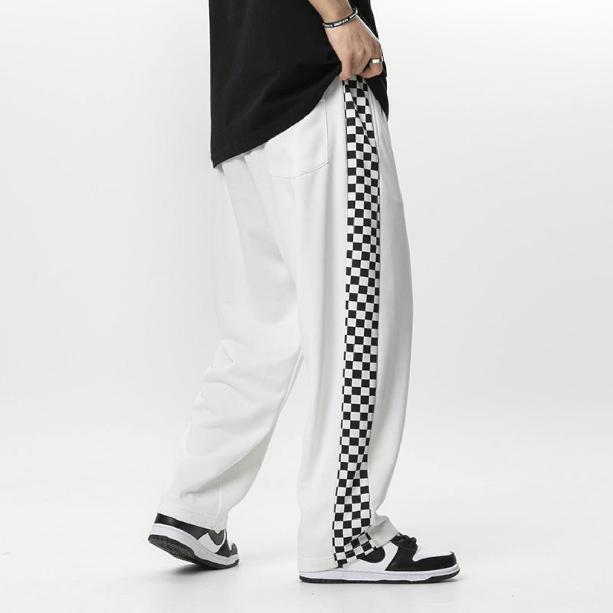 Checkerboard Long Pants