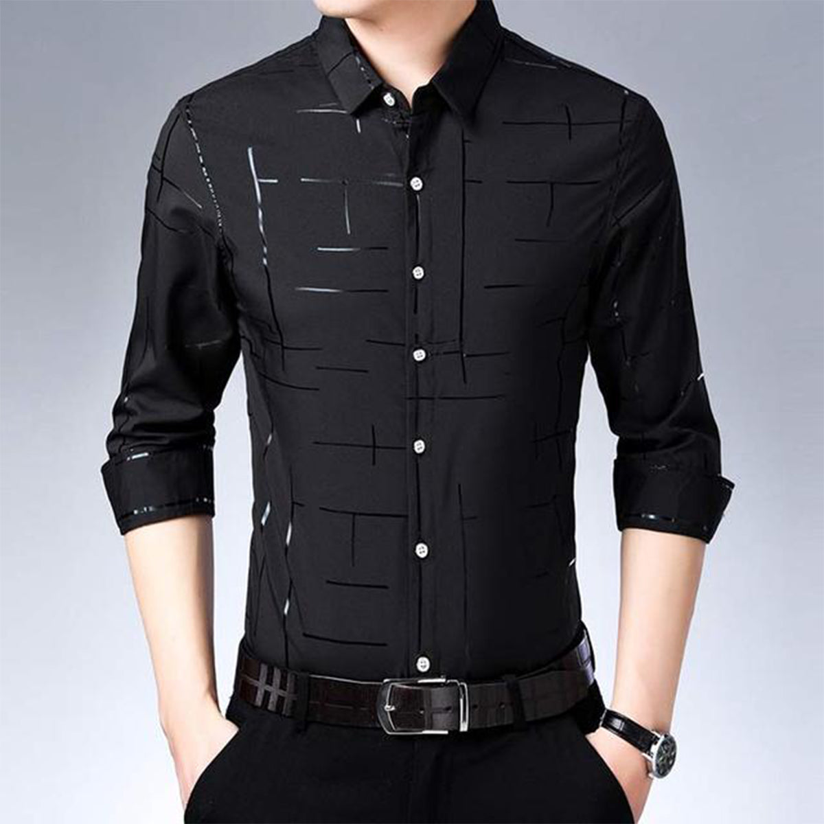 Long Sleeve Slim Fit Shirt