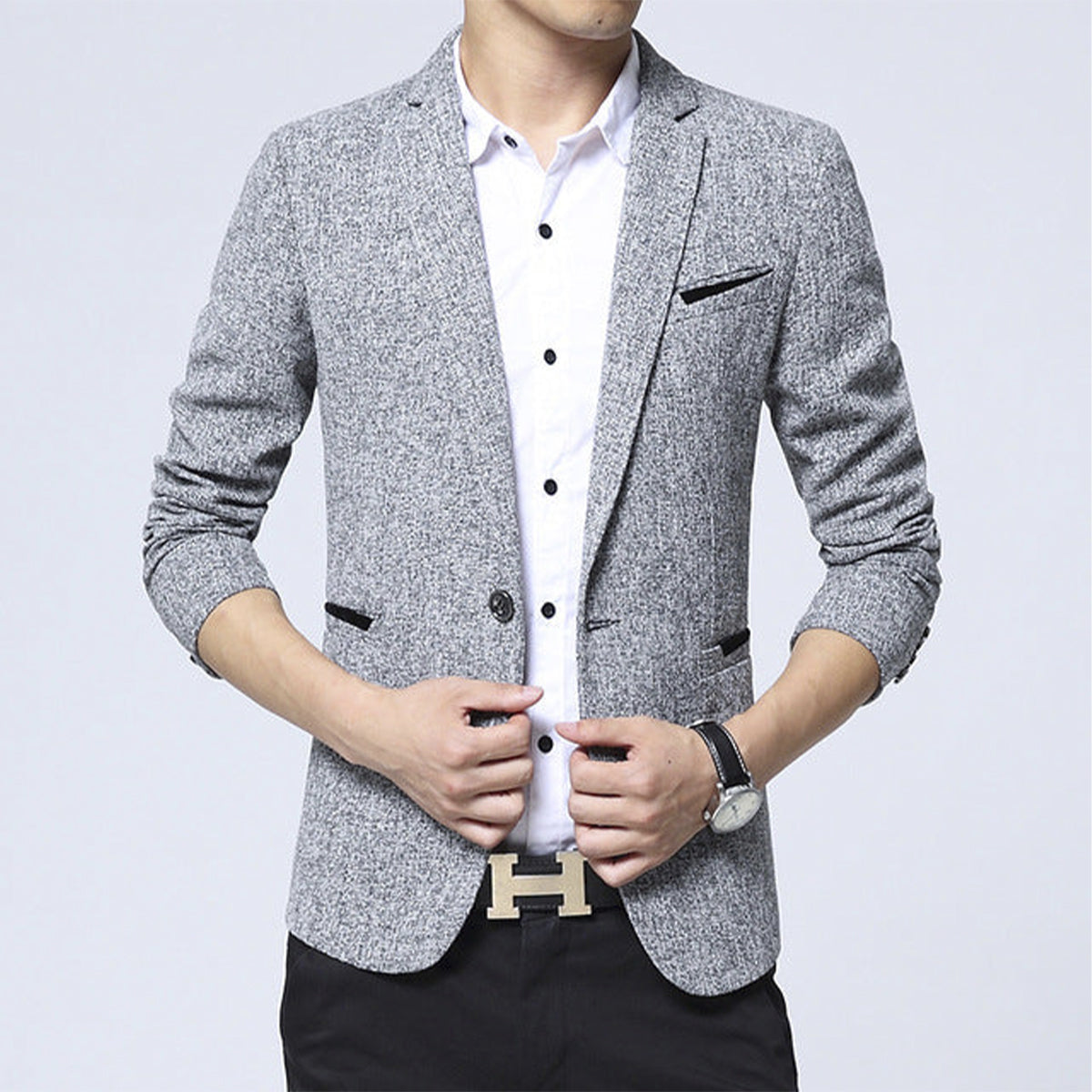 Polyester Casual Blazer