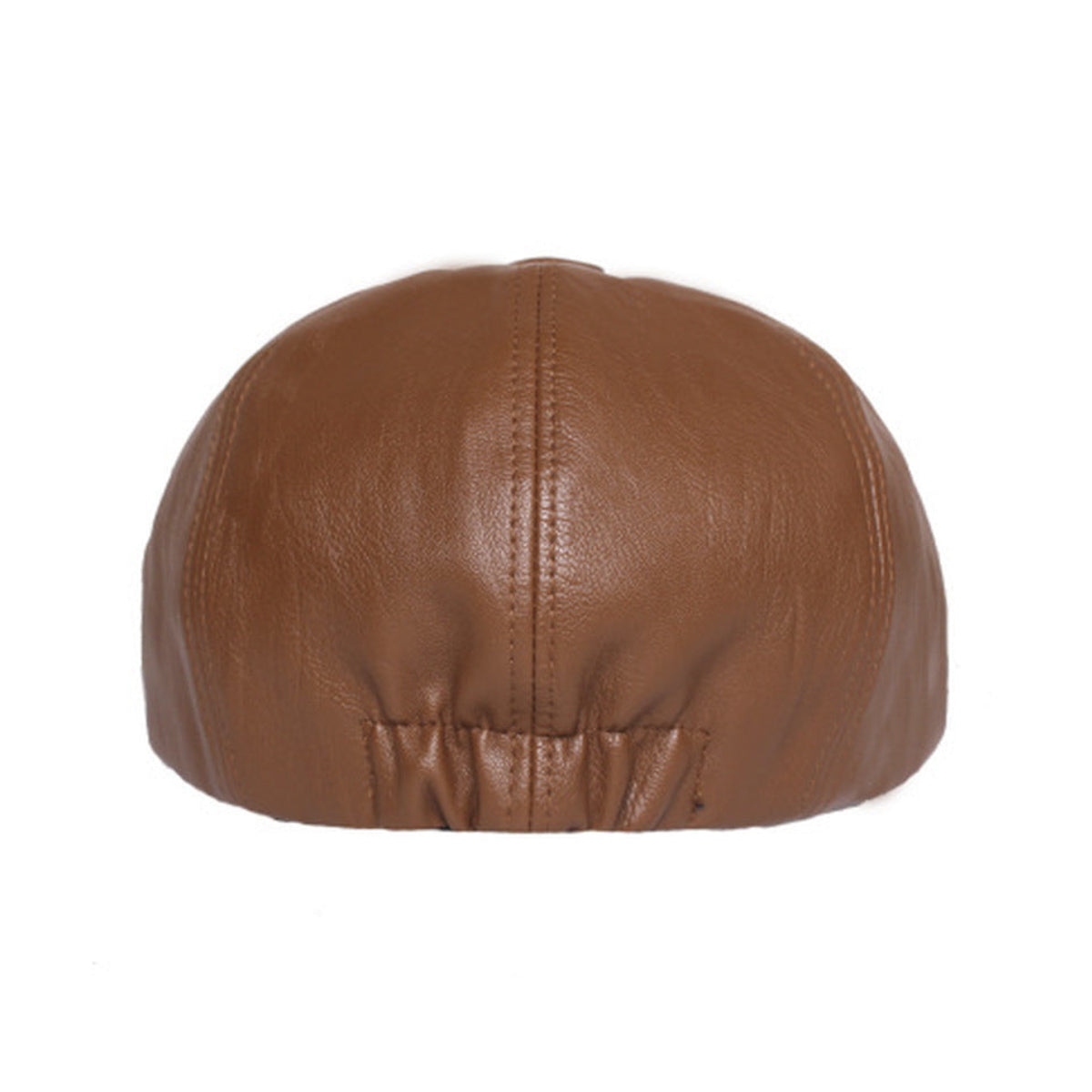 Octagonal Leather Hat