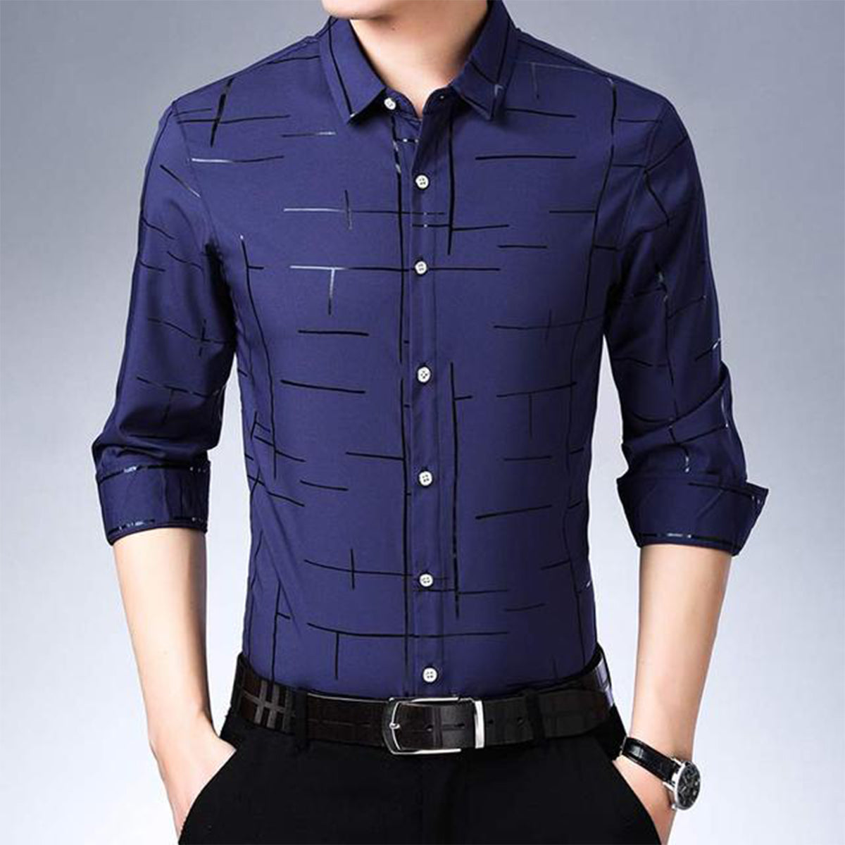 Long Sleeve Slim Fit Shirt