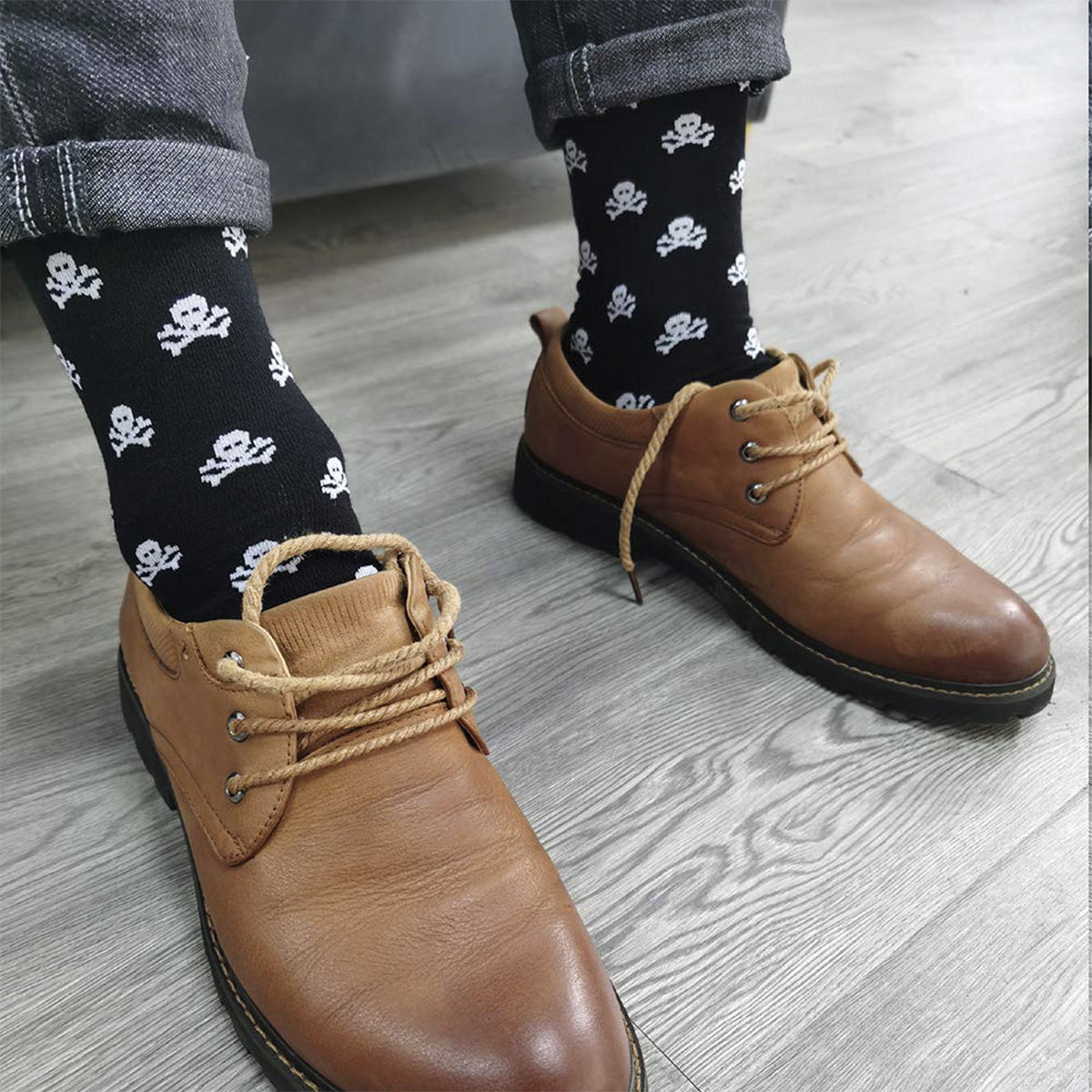 Skull Long Socks