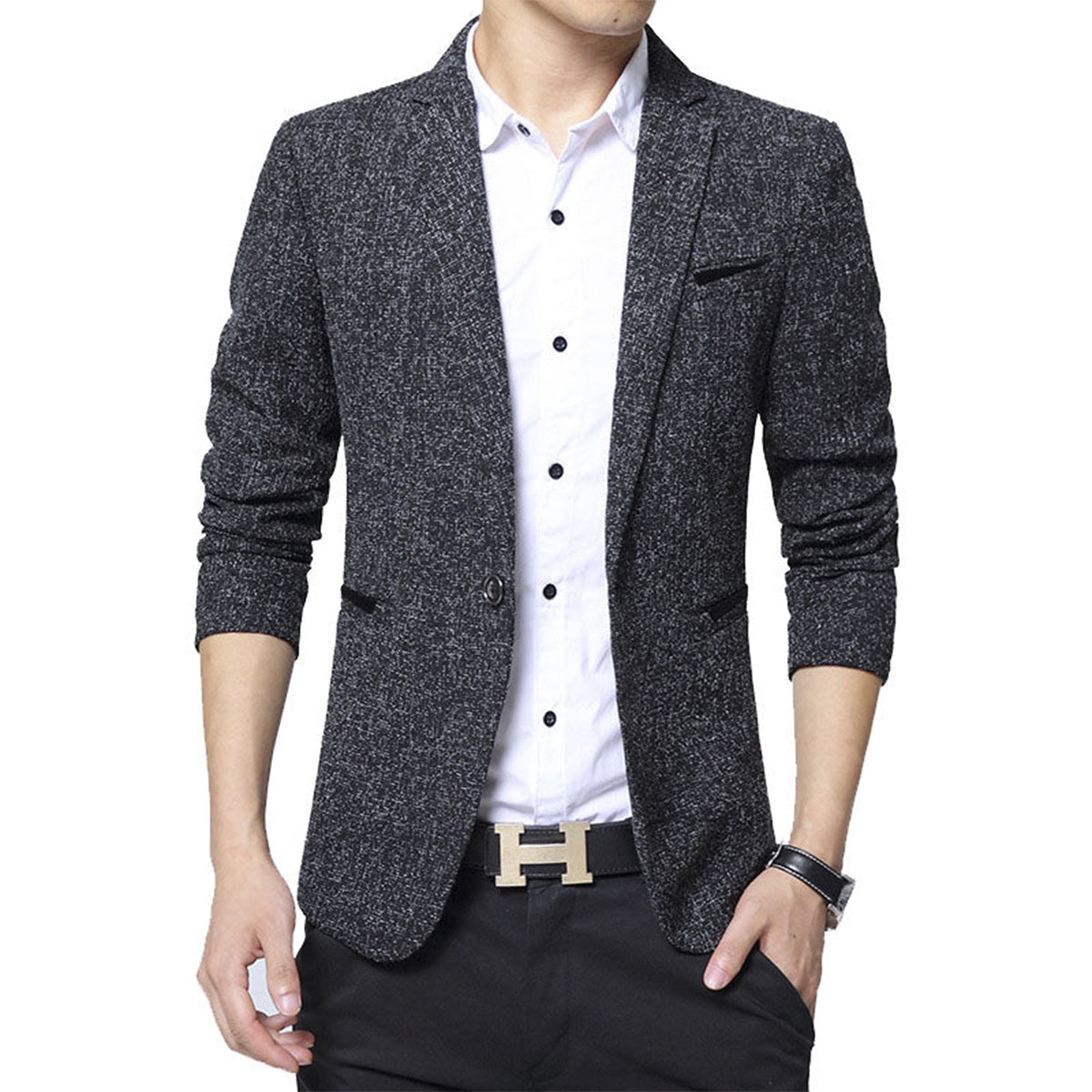 Polyester Casual Blazer