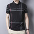 Summer Striped Polo Shirt