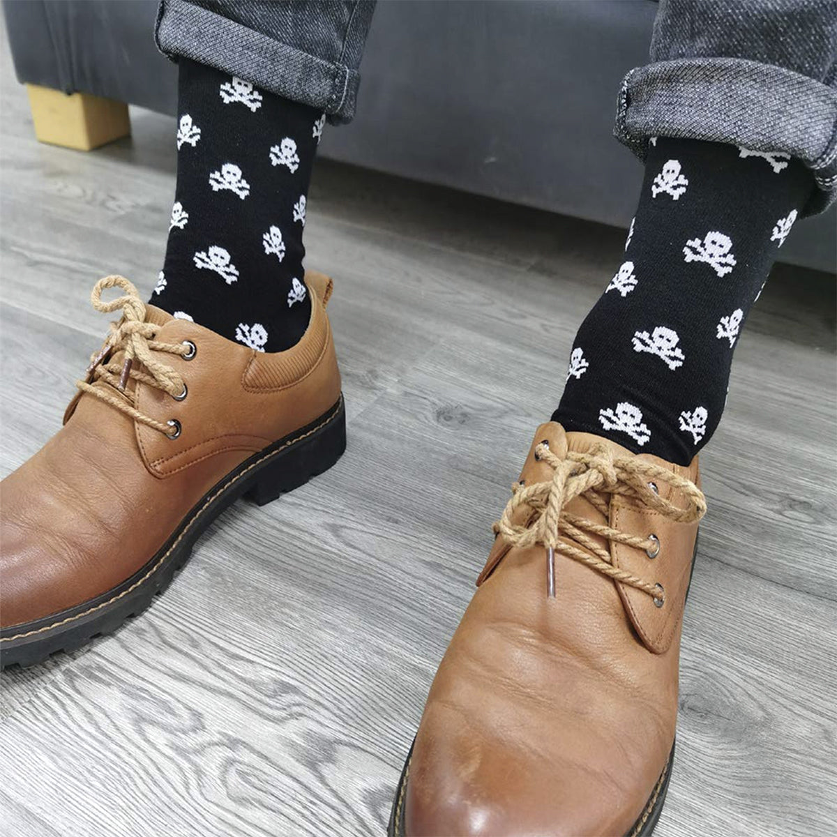 Skull Long Socks