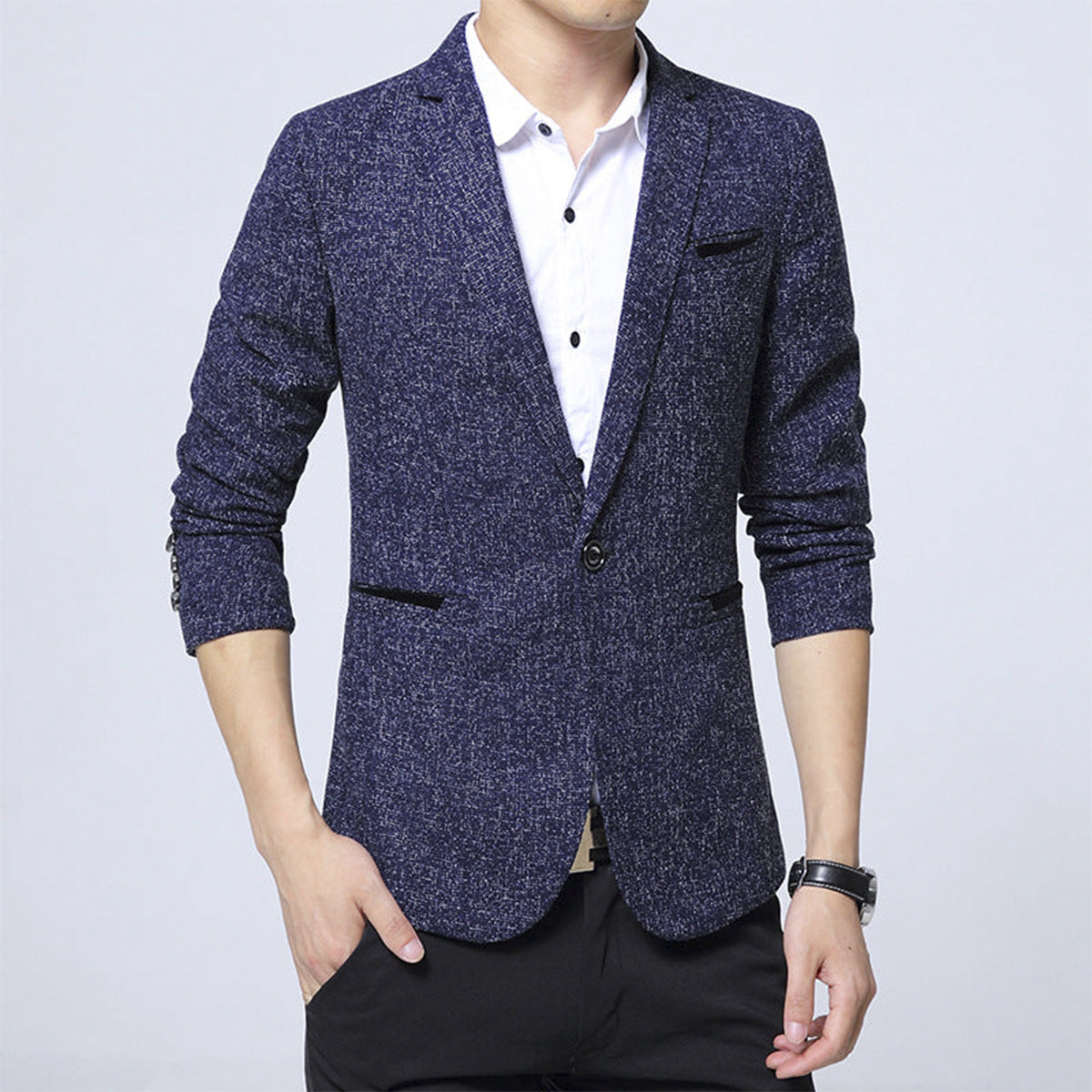 Polyester Casual Blazer