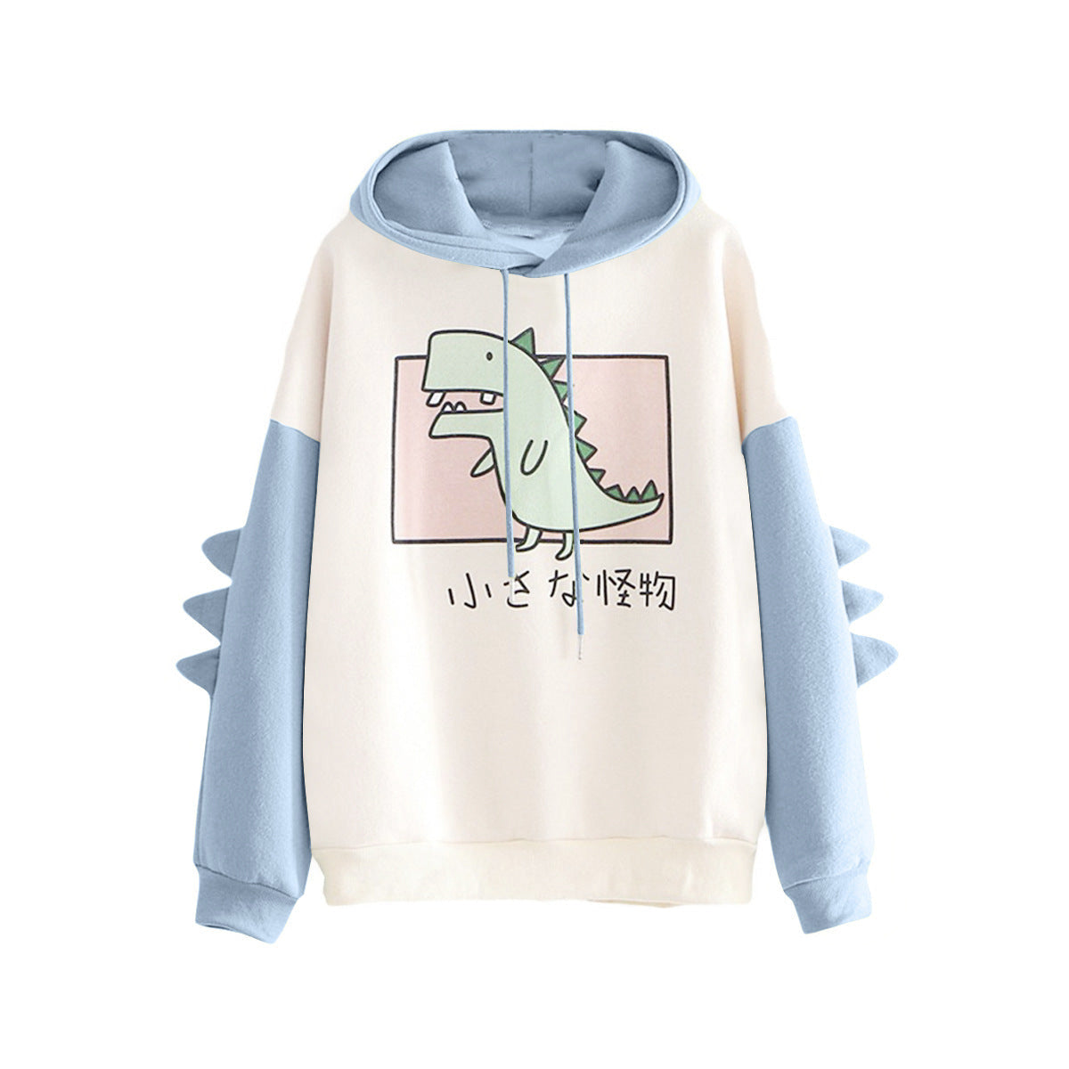 Cartoon Dinosaur Oversized Hoodie